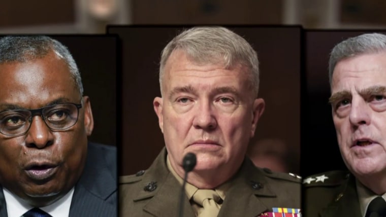 Marine officer whose videos blasted Milley, others over
Afghanistan withdrawal faces court martial 1