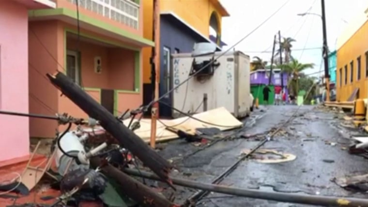 Thousands of outraged Puerto Ricans protest power outages,
block main highway traffic 1