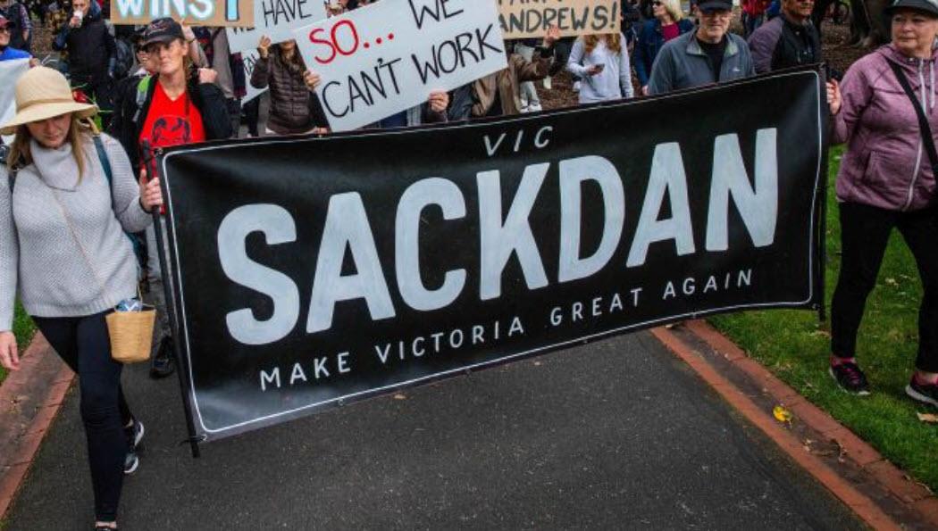 “Stop Medical Apartheid!” — Police Passive As Huge Crowd
Protests Australia’s Draconian Pandemic Powers Bill 1
