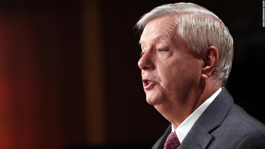 Reporter reveals what Lindsey Graham said during January 6
riot 1 Reporter reveals what Lindsey Graham said during January 6
riot 1