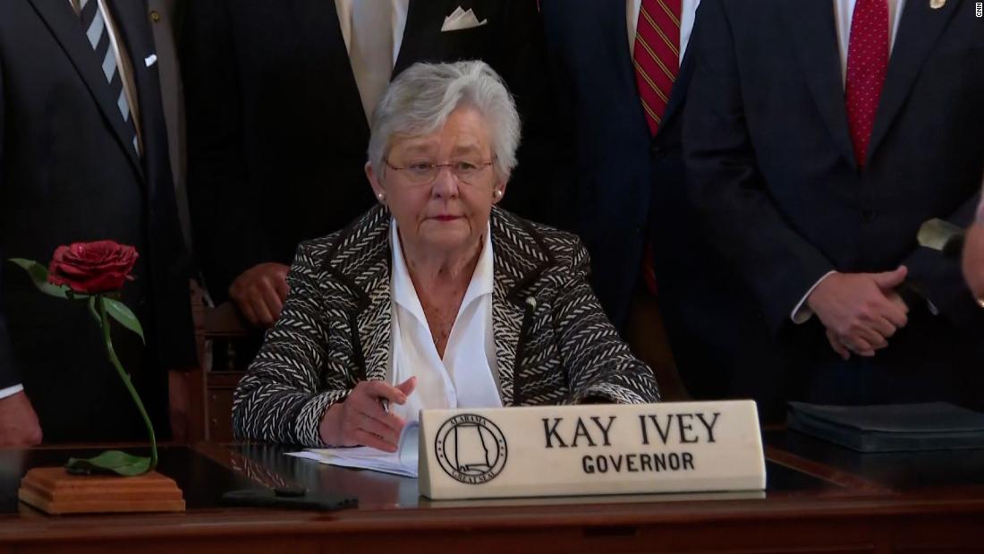 Alabama GOP governor signs bills to use Covid-19 relief
funds to build prisons into law 1