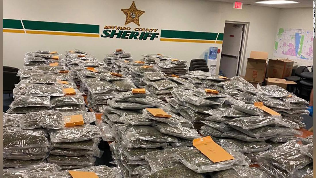 Florida sheriff's office wrote a Facebook post looking for
the rightful owner of $2 million of marijuana found in a storage
unit 1