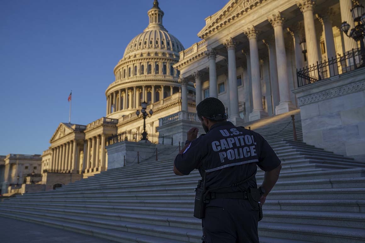 Capitol Police officer charged with obstructing Jan. 6
investigation 1