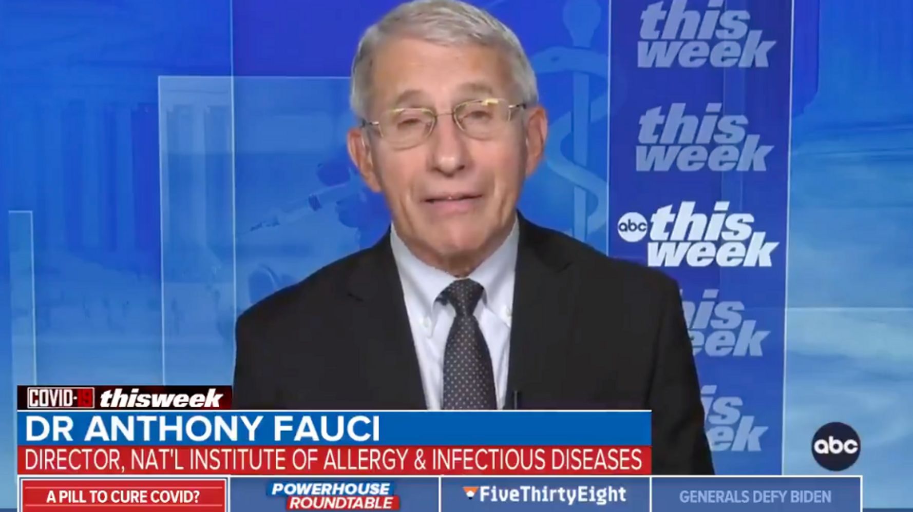 Fauci Calls Merck’s Experimental COVID-19 Pill ‘Really Quite
Impressive’ 1