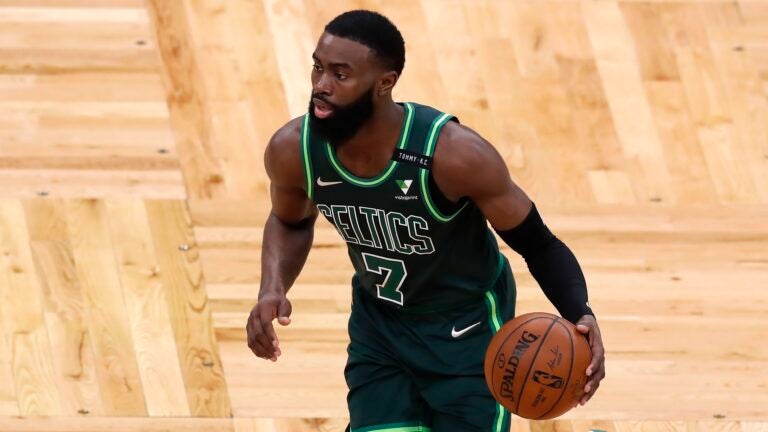 Celtics star Jaylen Brown tests positive for
COVID-19 1