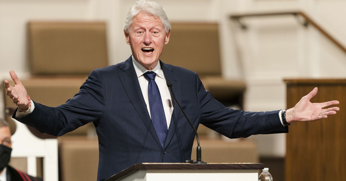 Former President Bill Clinton hospitalized for
non-COVID-19-related infection 1