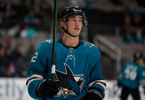 Sharks 4, Golden Knights 0: William Eklund stamps his name
for opening night 1