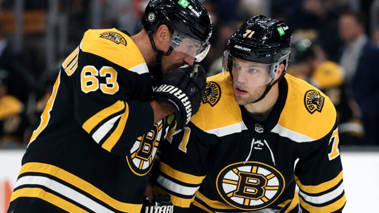 Here’s a look at the Bruins’ likely opening-night
roster 1