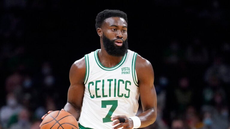Jaylen Brown cleared for Celtics season opener after testing
positive for COVID-19 1