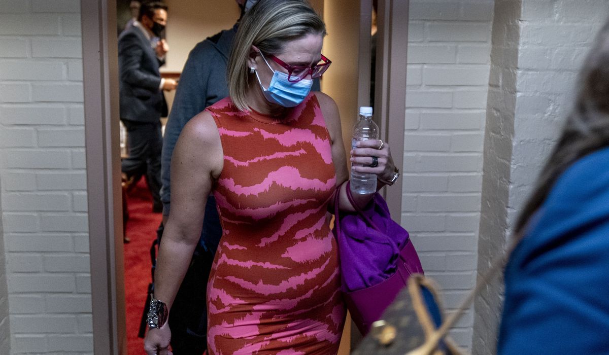 Police want charges against Arizona protesters who
confronted Kyrsten Sinema in bathroom 1