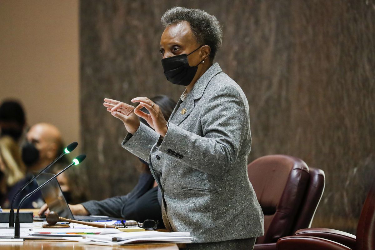 Chicago aldermen pass Lightfoot’s $16 billion budget, buoyed
by federal COVID-19 relief funds 1