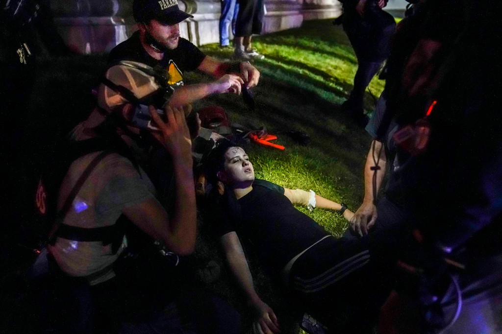 Armed BLM protester shot by Kyle Rittenhouse sues police for
‘deputizing’ white nationalist vigilantes 1