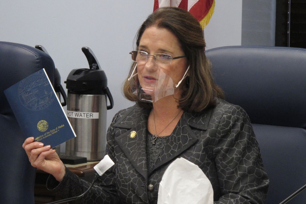 Alaskan state senator banned from airline for refusing to
wear mask has caught COVID-19 1 Alaskan state senator banned from airline for refusing to
wear mask has caught COVID-19 1