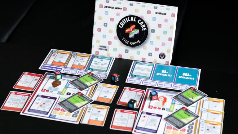 How creating a board game helped a Boston ICU doctor grapple
with the trauma of COVID-19 1