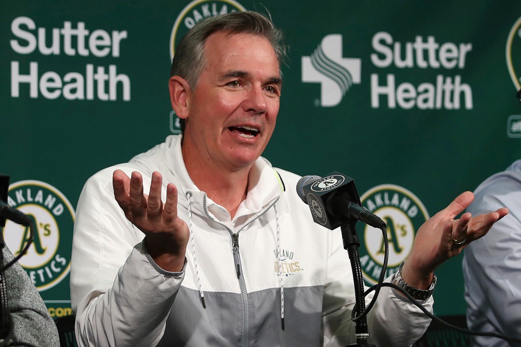 Billy Beane withdraws from Mets front-office search as
options dwindle 1