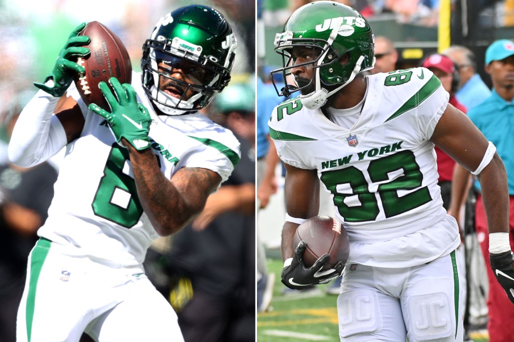 Jets need to trade Jamison Crowder to open slot spot for
Elijah Moore 1