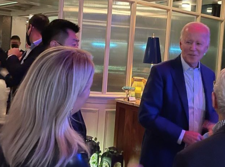 Biden Violates DC Mask Mandate at Georgetown
Restaurant 1