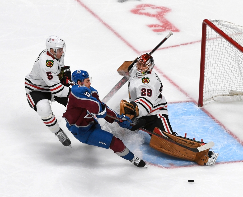 Keeler: Bo Byram hurt Marc-Andre Fleury’s feelings on Avs’
opening night. And it was glorious. 1
