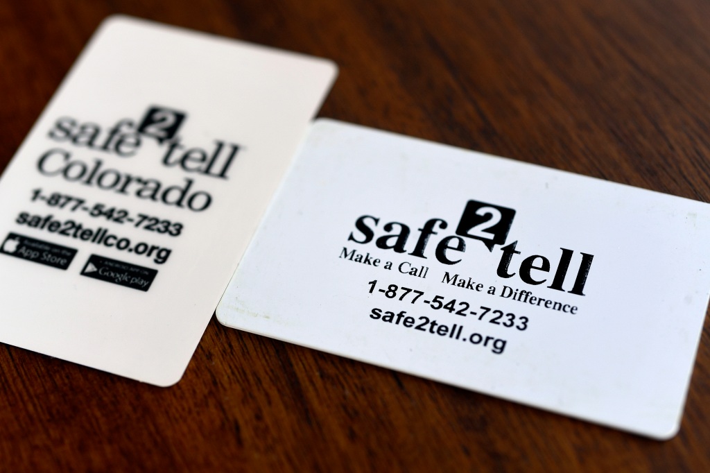 Safe2Tell tips increased 101% in September as Colorado
students returned to classrooms 1