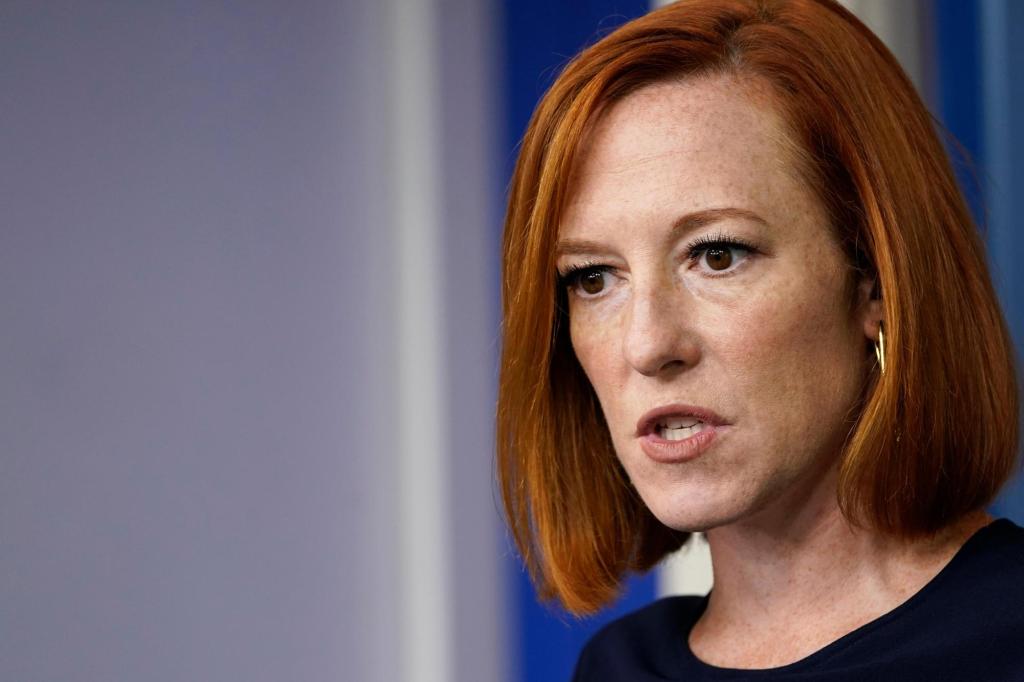 White House press secretary Psaki says she has
COVID-19 1