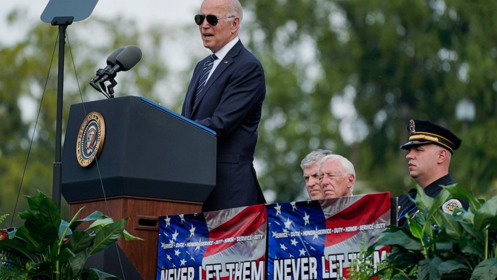 Biden: 'Democracy survived' Capitol riot because of
police 1