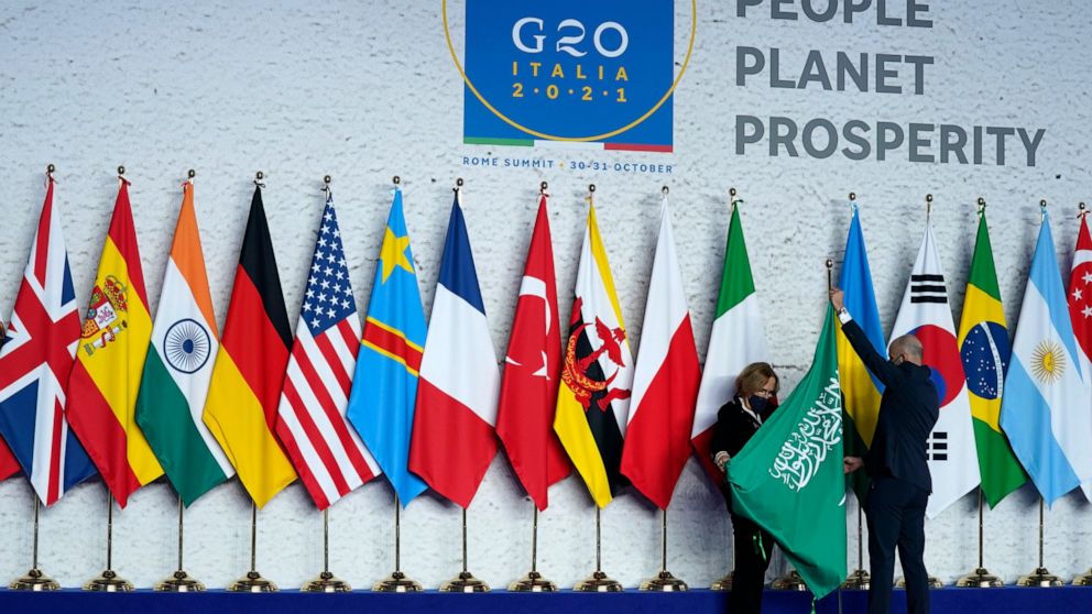 G-20 opens with call for more vaccines for poor
countries 1