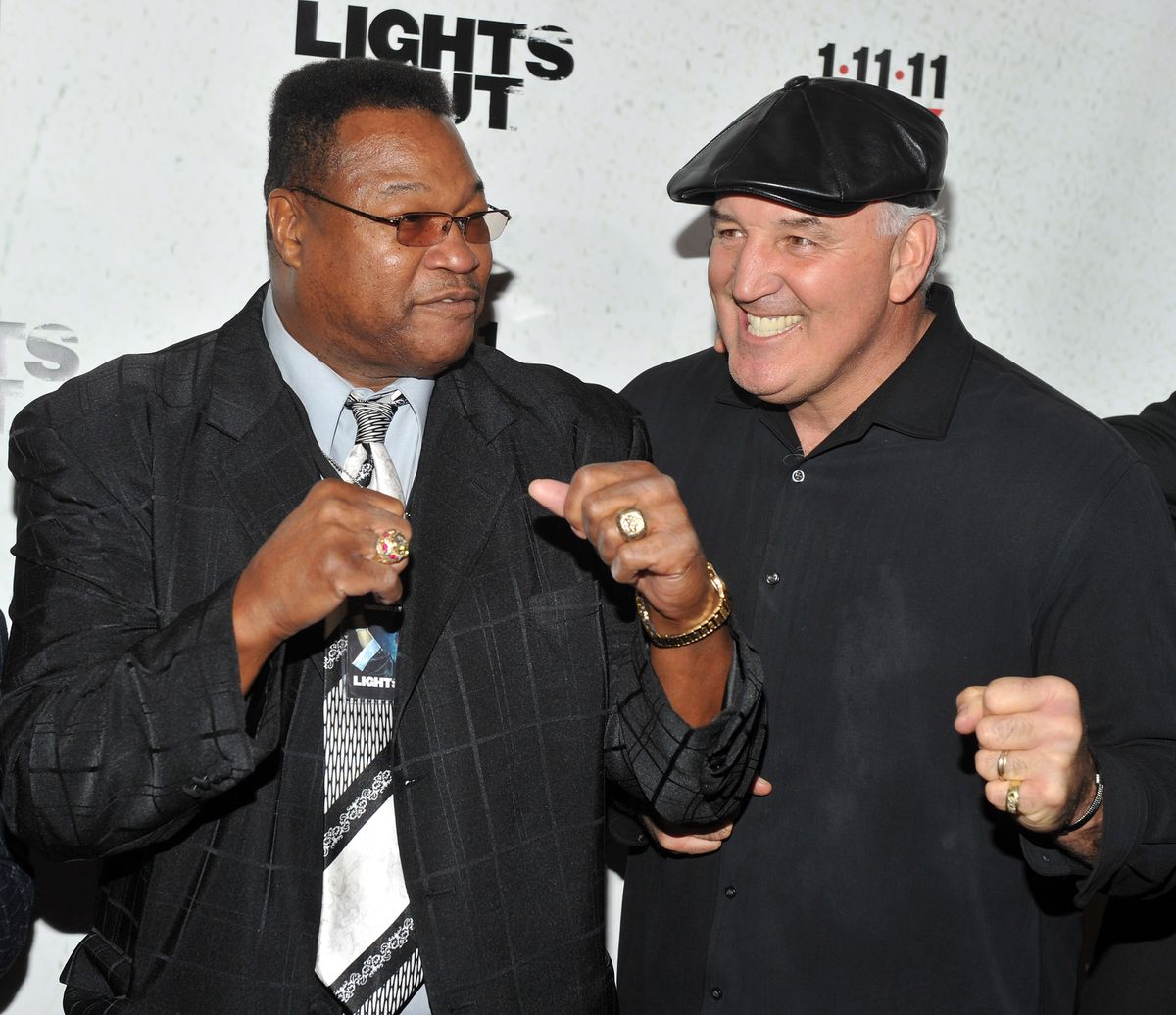 Larry Holmes and Gerry Cooney to celebrate their classic
1982 fight with anniversary party 1
