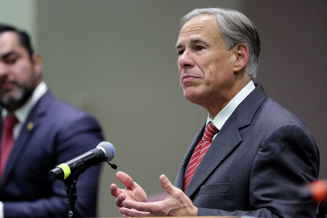 Texas Gov. Greg Abbott orders a ban on all COVID-19 vaccine
mandates in the state 1