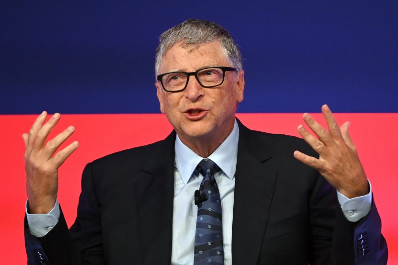 'Arrest Bill Gates' Protesters Swarm Car Before Microsoft
Founder Attends Private Dinner 1