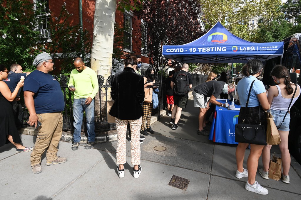 COVID-19 positivity rate in New York stays below 3
percent 1