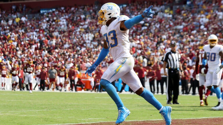Four Chargers to watch against the Patriots in Week
8 1