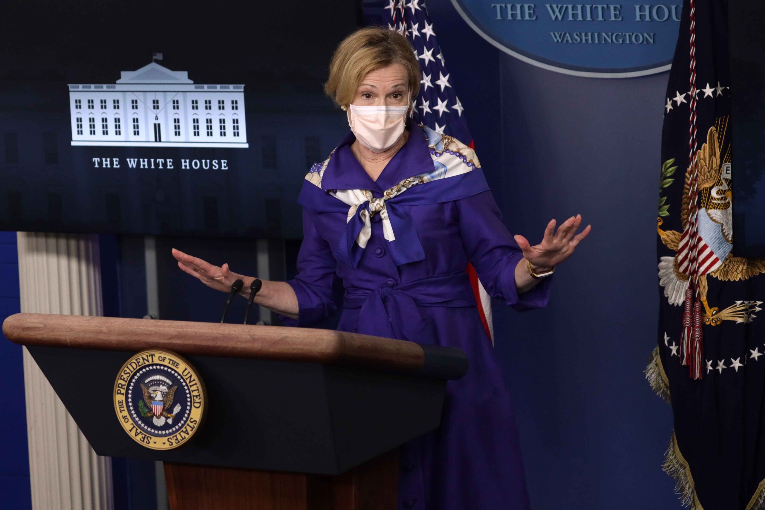 Birx: Trump adviser squeezed out health officials to
downplay seriousness of Covid-19 1