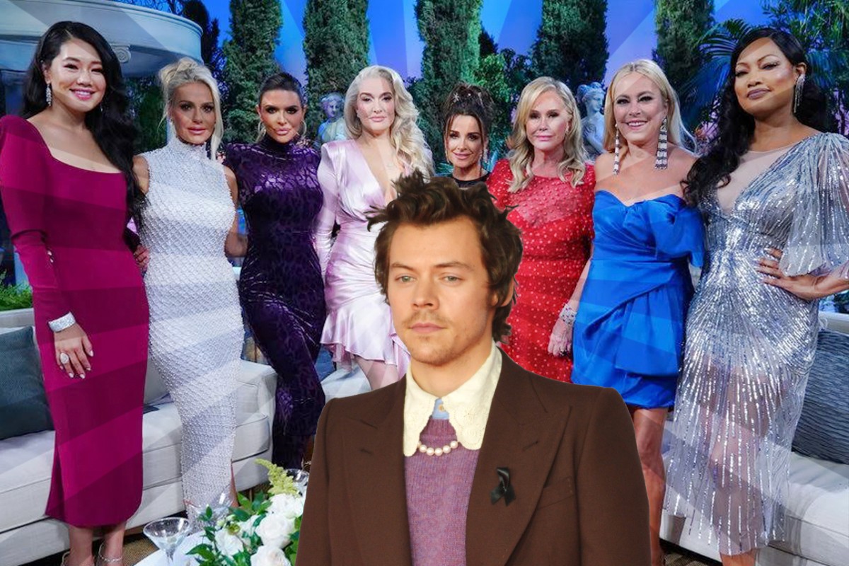 Harry Styles Spent His Quarantine Binge-Watching ‘RHOBH’,
Just Like The Rest Of Us 1