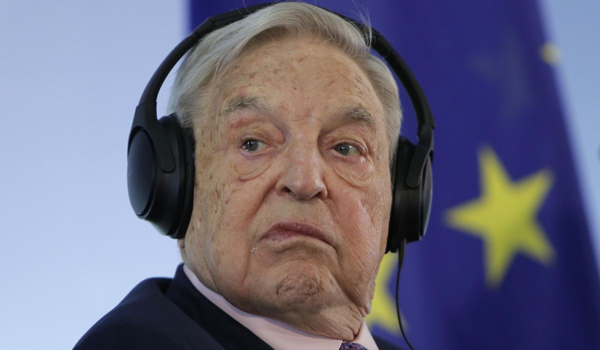 George Soros-funded group protests Sinema at Boston Marathon
over $3.5T spending bill 1