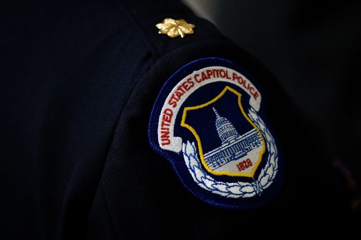 Capitol Police officer indicted on obstruction
charges 1