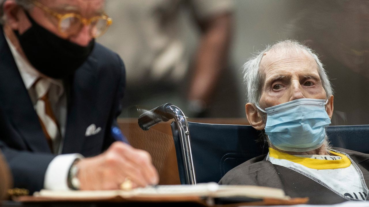 Robert Durst hospitalized with COVID-19, his lawyer
says 1