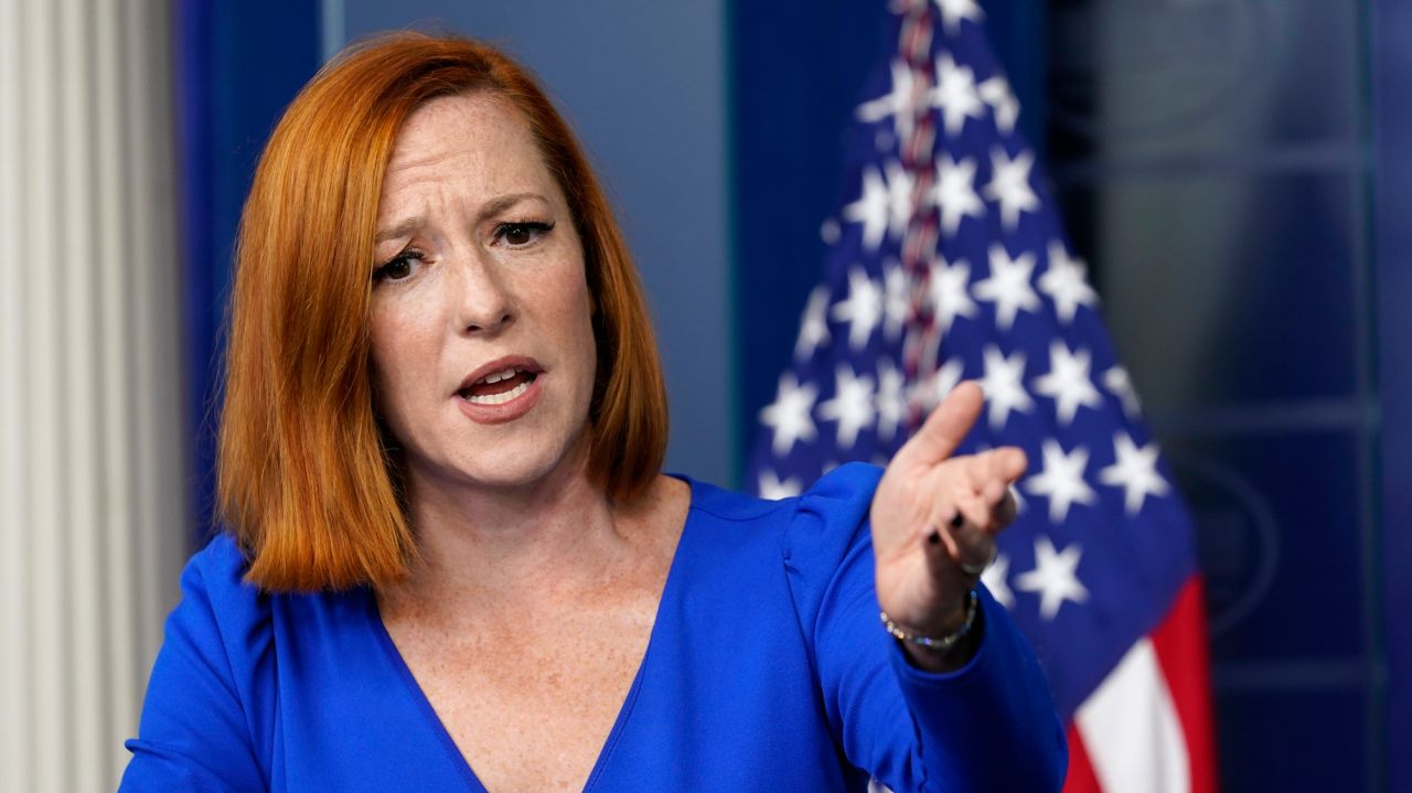 White House press secretary Psaki says she has
COVID-19 1