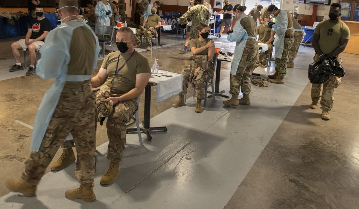 Navy prepares to begin discharging sailors who refuse
COVID-19 vaccine 1