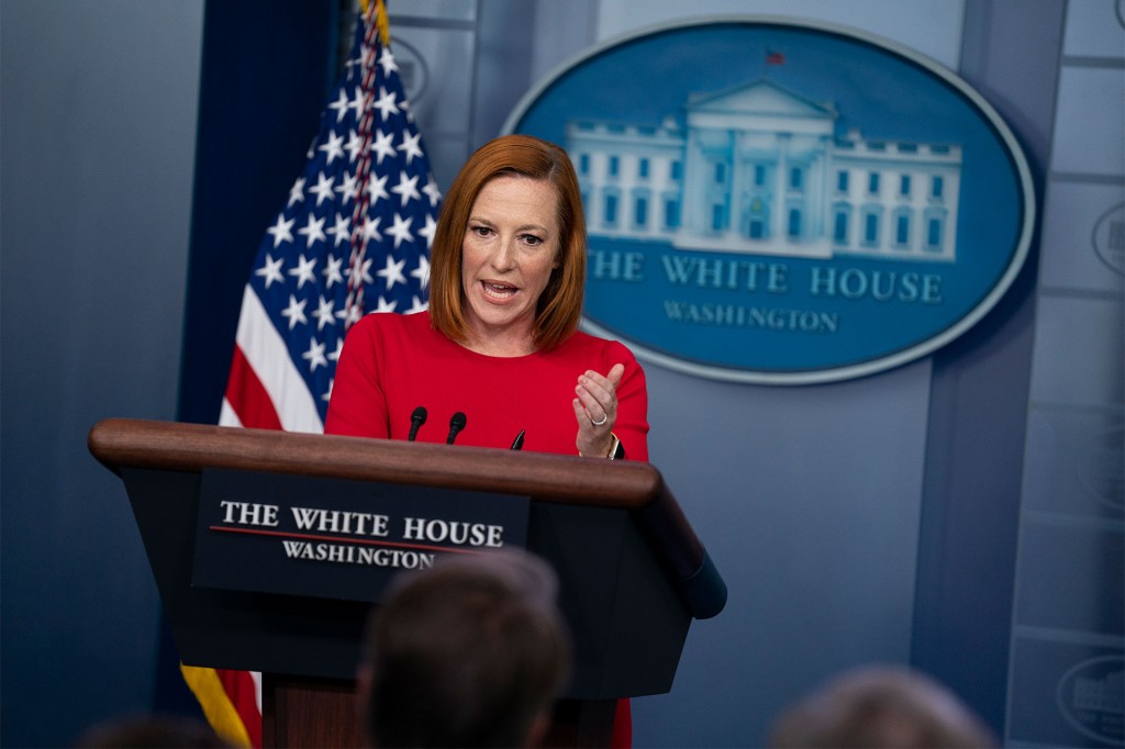 Psaki can’t say whether Biden considers protesting parents
‘domestic terrorists’ 1