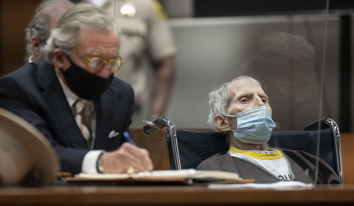 Robert Durst hospitalized with COVID-19, his lawyer
says 1