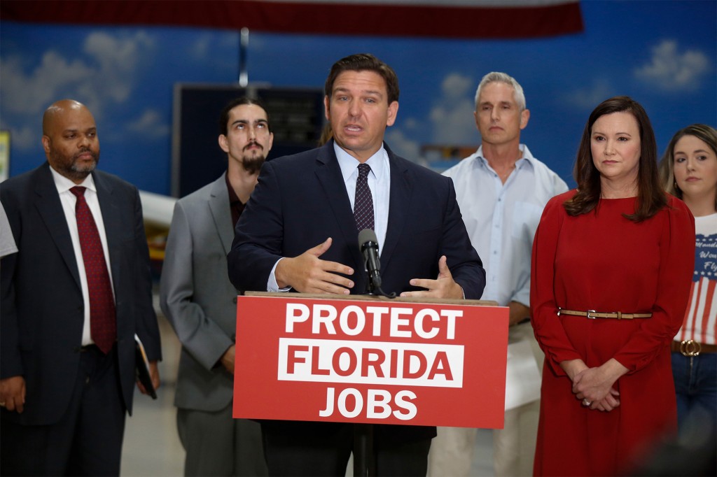 The country needs a dose of Florida Gov. Ron DeSantis to
battle COVID-19 1