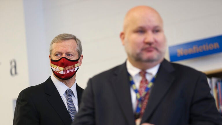 Massachusetts to decide ‘by early next week’ on future of
school mask mandate 1