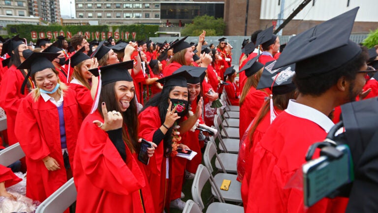 Over a year later, Boston University celebrates class of
2020’s graduation 1