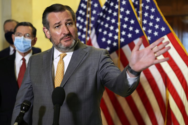 Ted Cruz Says 'Academia's War on Conservatives Continues' as
Event Moved Over Mask Policy 1