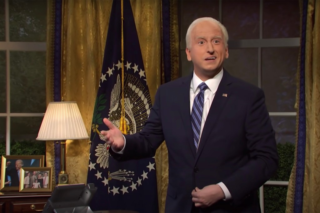 ‘SNL’ cold open pokes fun at Joe Biden’s low approval
ratings 1