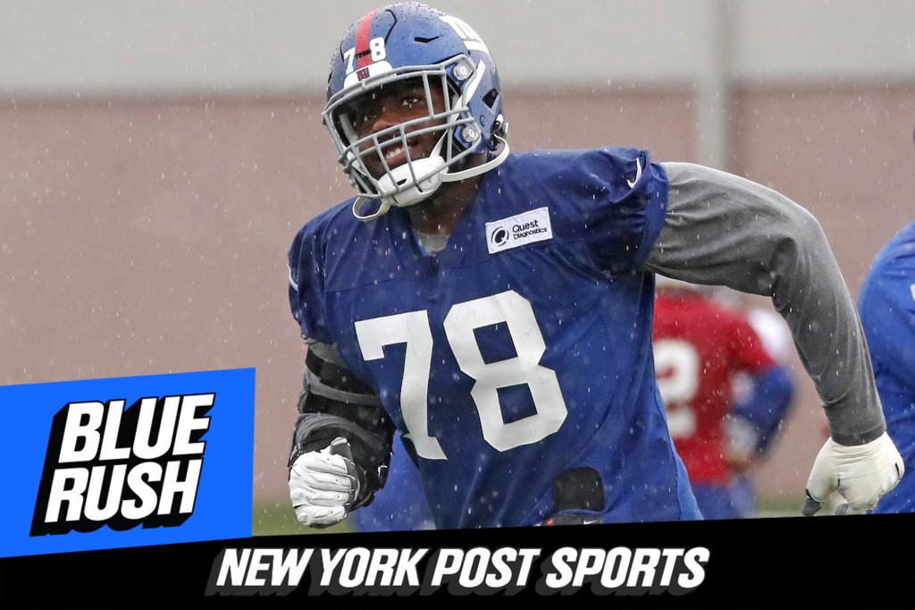 ‘Blue Rush’ Podcast Episode 79: Andrew Thomas Talks Giants,
Injury, O-Line, Draft Class 1