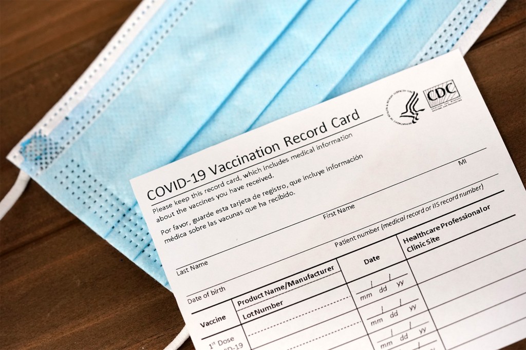 New York man arrested for forging COVID-19 vaccine
card 1