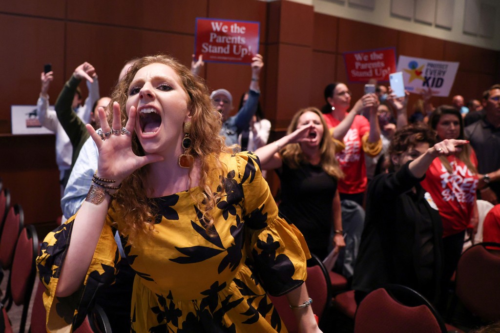Virginia parents say they should tell schools what to teach,
poll shows 1