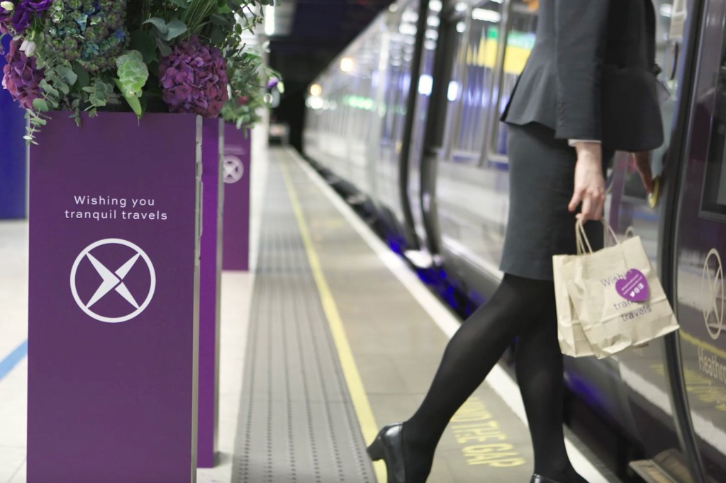 Train passengers given live yoga classes to help ease stress
of travel, pandemic 1