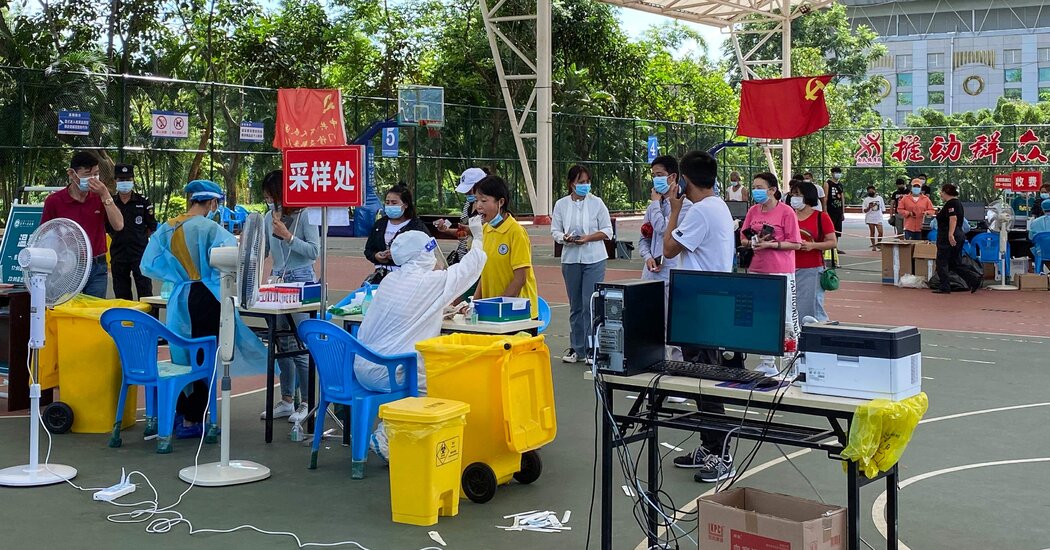 Near-Daily Covid Tests, Sleeping in Classrooms: Life in
Covid-Zero China 1